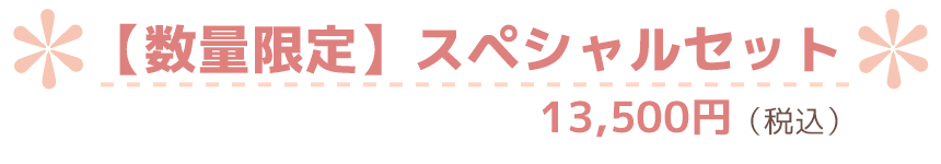【数量限定】スペシャルセット